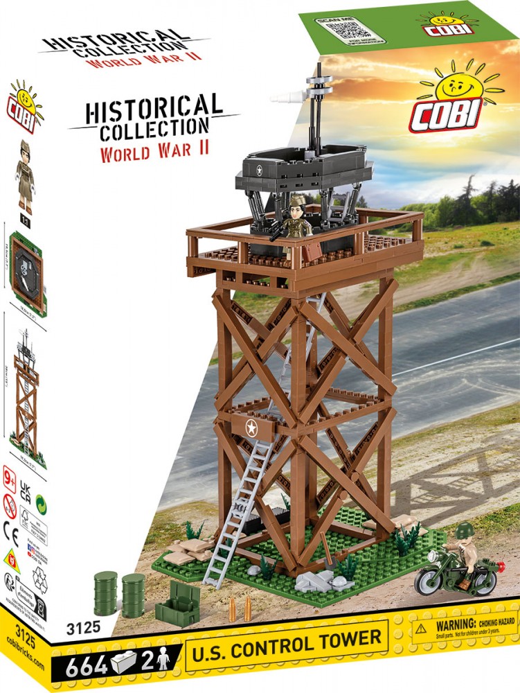 Klocki U.S. Control Tower 664 klocki 