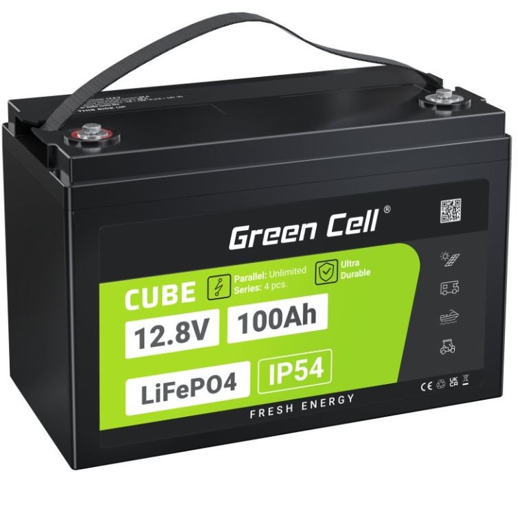 Akumulator LiFePO4 100Ah 12V/12.8V 1280Wh 