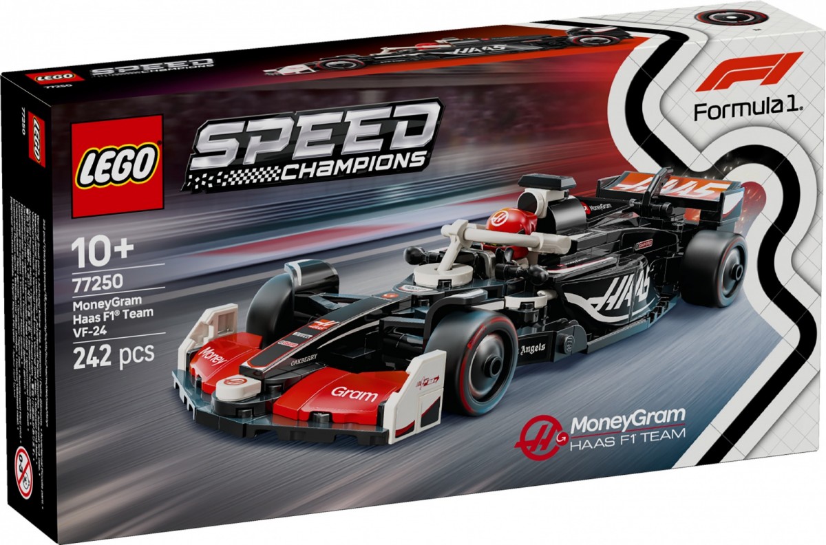 Klocki Speed Champions 77250 Bolid F1 MoneyGram Haas Team VF-24 