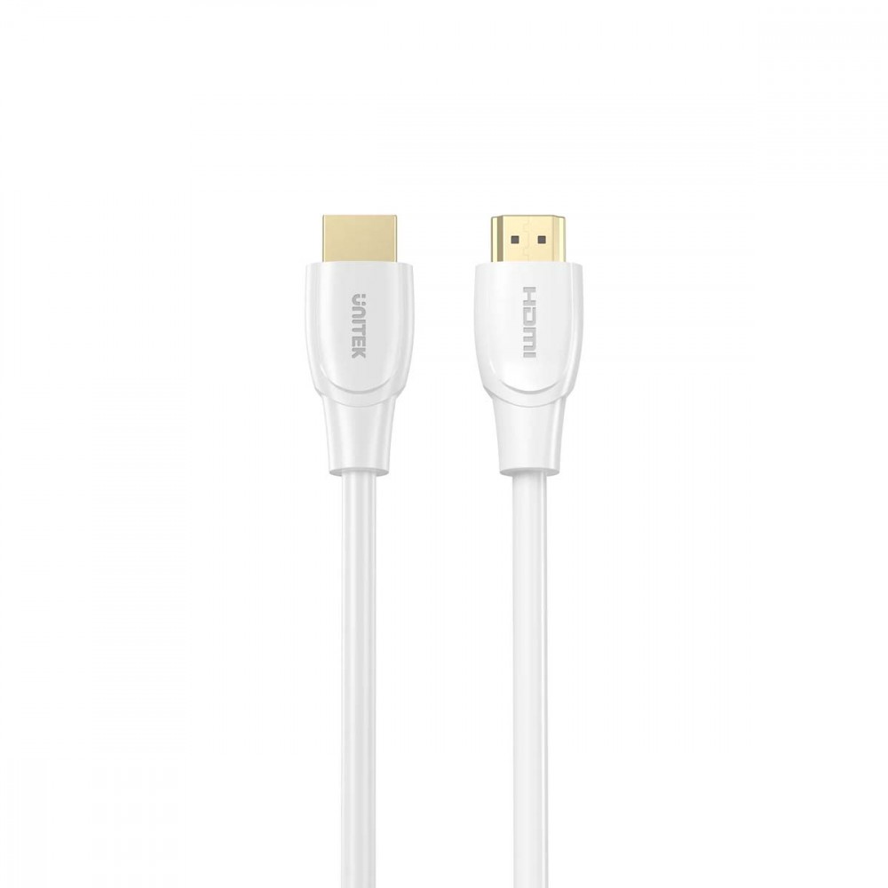 Kabel HDMI 2.0 4K 60Hz; 1m; biały; C11090AWH03-1M 