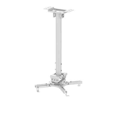 Uchwyt sufitowy do projektora CL25-540WH1 h:60,5-90,5 cm biały