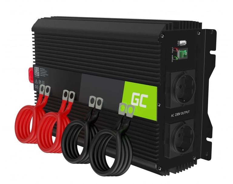 Przetwornica napięcia Inwerter 12V 2000W/4000W 