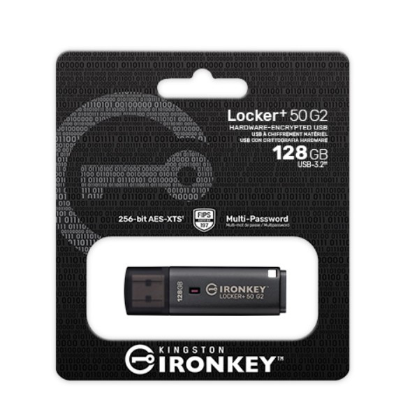 Pendrive 128GB IronKey Locker+50 G2 AES-256 FIPS 197 