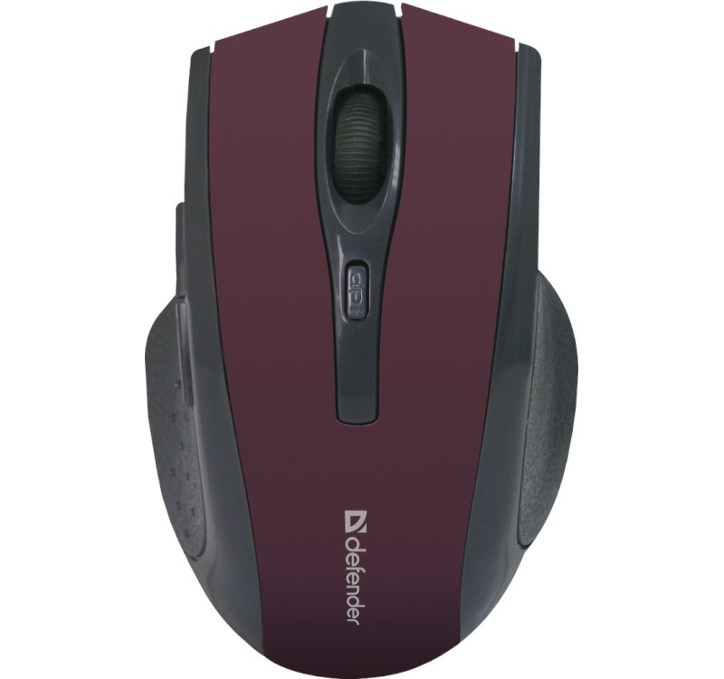 Mysz bezprzewodowa Accura MM-665 RF 1600dpi 6P burgund 