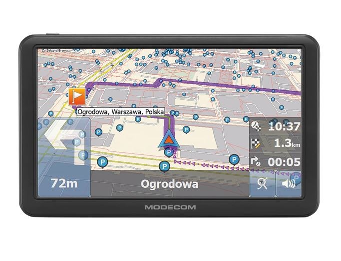 Nawigacja samochodowa + MapFactor mapy Europy FreeWAY CX 7.4 