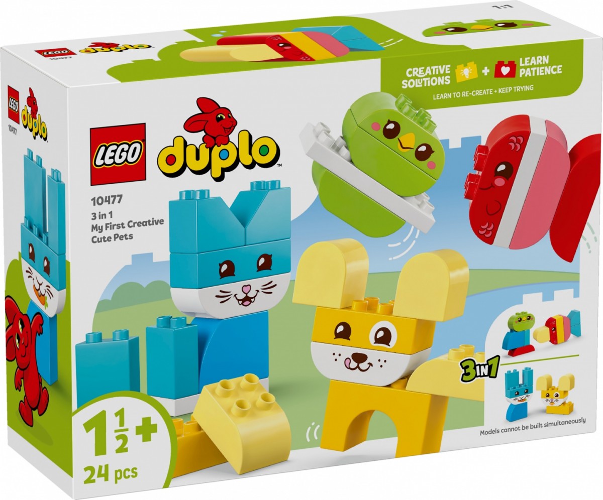 Klocki DUPLO 10477 Kreatywne zwierzaki 3 w 1
