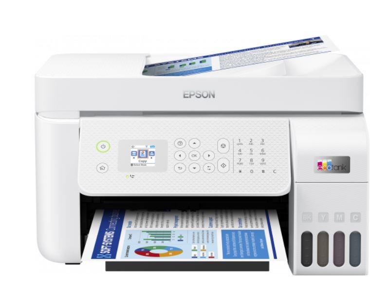 Urządzenie wielofunkcyjne MFP ITS L5296 colorA4/33ppm/FAX/USB/WiFi/LAN Białe