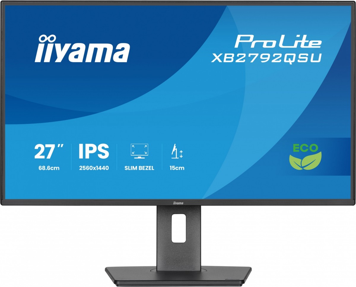Monitor 27 cali XB2792QSU-B1   IPS,QHD, HAS (150) PIVOT,              120Hz,HDMI,DP, 350cd,1500:1, cienkie ramki, 2xUSB 3.2, ErP B 