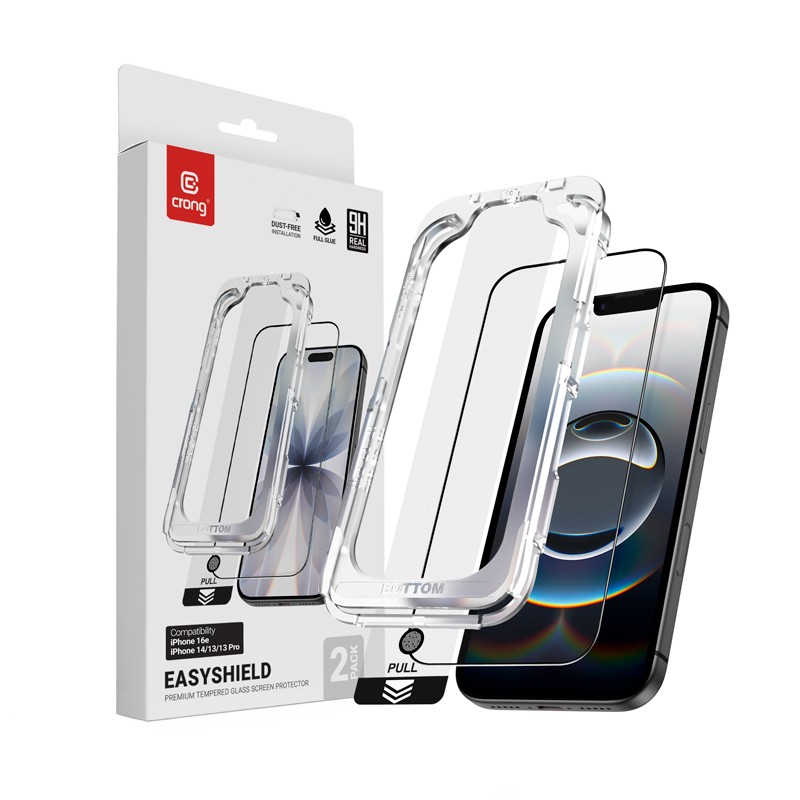 Szkło hartowane EasyShield 2-Pack  iPhone 17e / 16e / 14 / 13 / 13 Pro (2 sztuki)