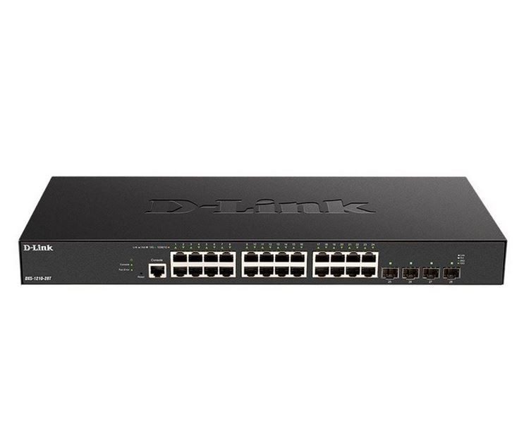 Przełącznik Smart DXS-1210-28T Switch Smart 24x10GE 4xSFP28 