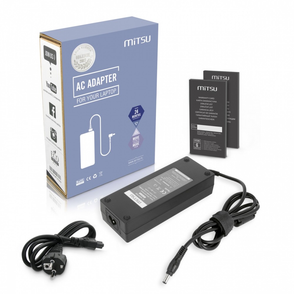 Zasilacz Lenovo 19.5V  6.15A (5.5X2.5) 120W 