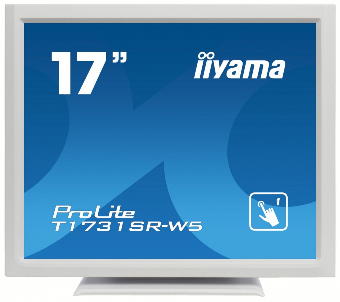 Monitor 17 cali T1731SR-W5 TN,RESISTIVE,IP54,głośnik,HDMI,DP,VGA 
