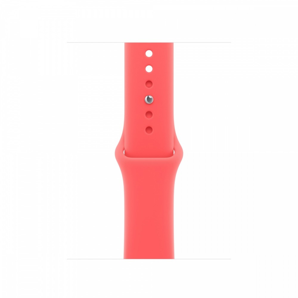 Pasek sportowy w kolorze różowej guawy do koperty 42 mm - rozmiar S/M
