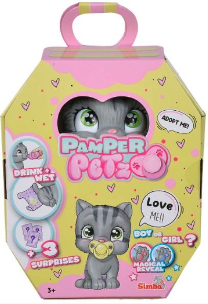 Kotek z pieluszkowego gangu PAMPER PETZ 