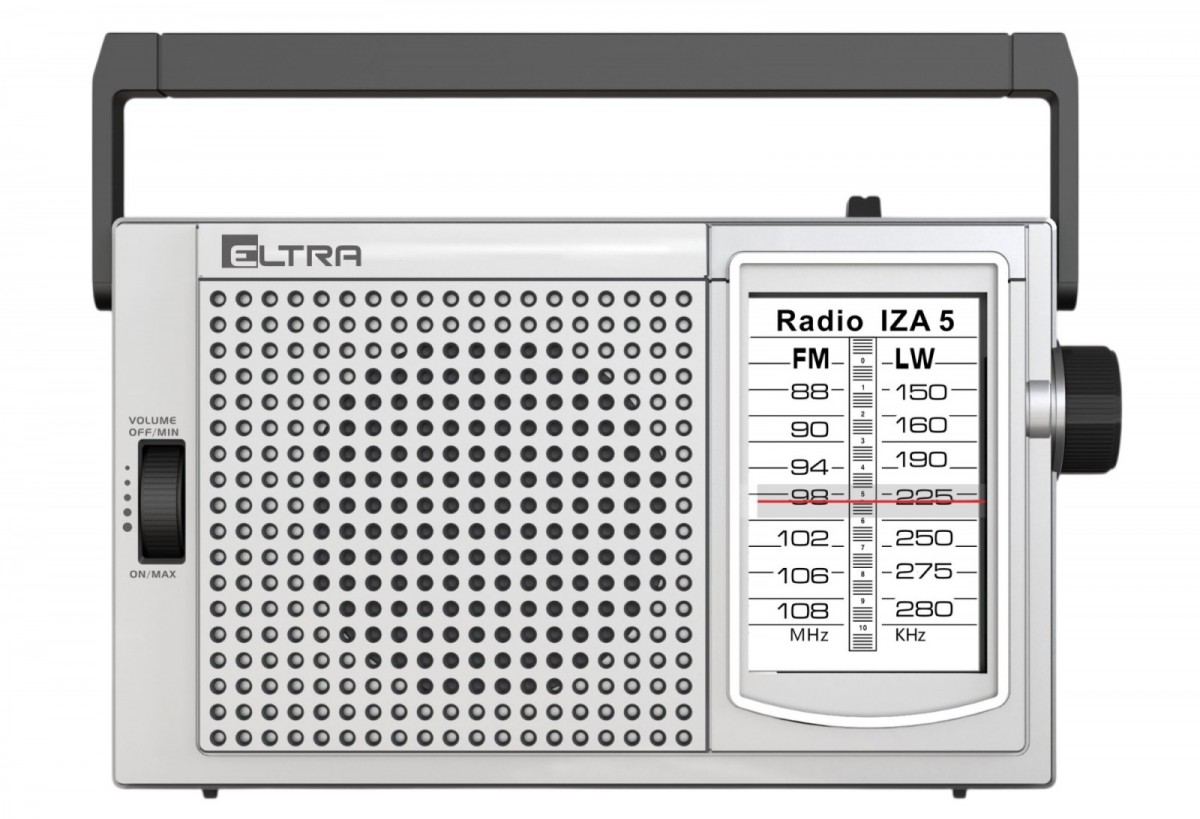 Radio IZA-5 srebrne