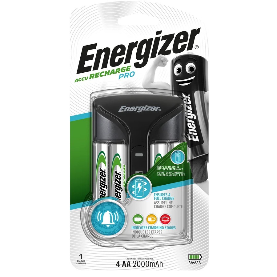 Ładowarka Pro + Power Plus AA 4szt.