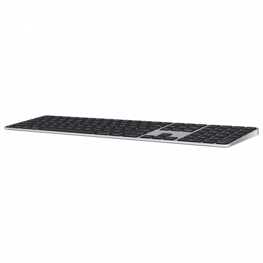 Klawiatura Magic Keyboard z Touch ID i polem numerycznym dla modeli Maca z czipem Apple - angielski (międzynarodowy) - czarne klawisze
