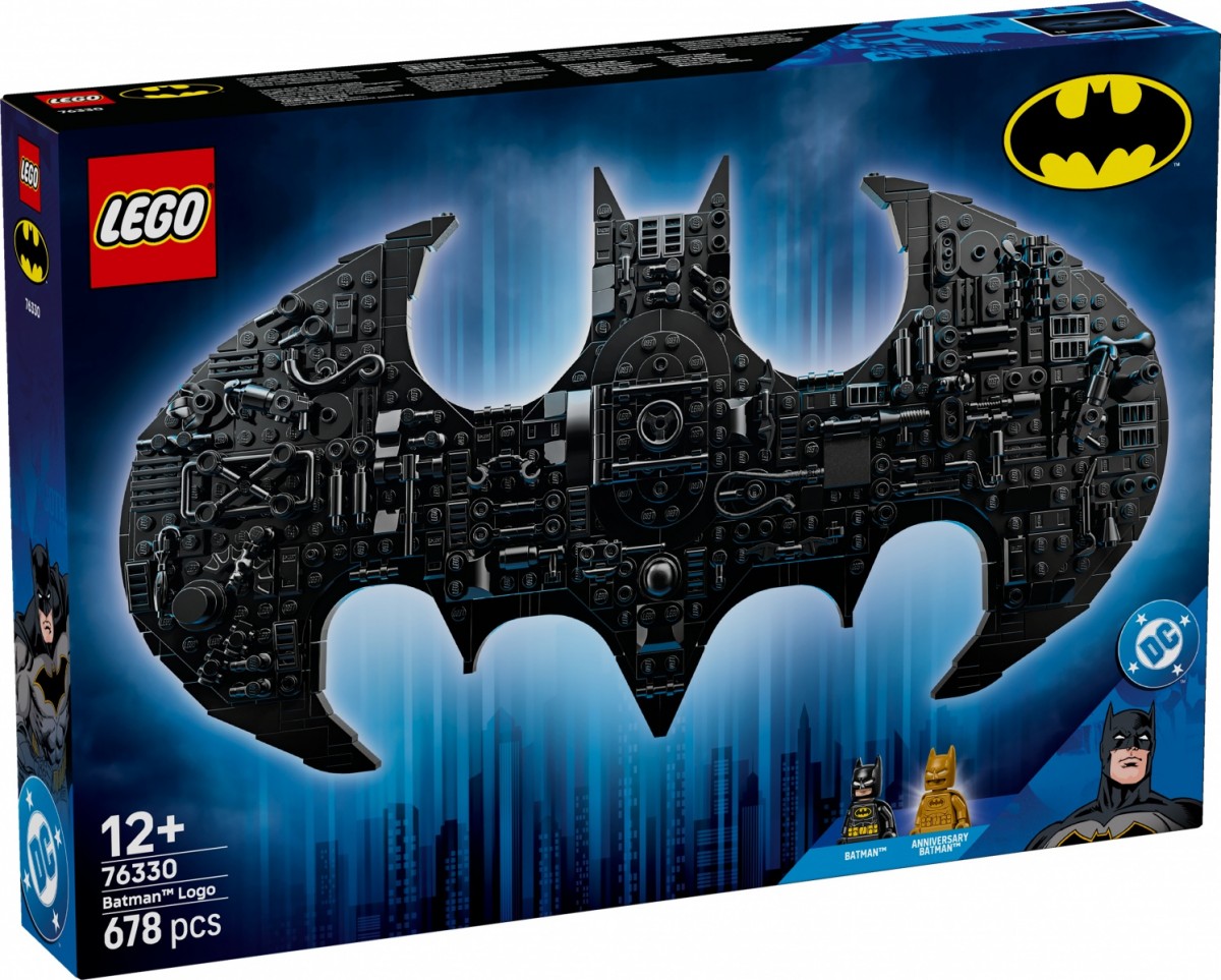 Klocki Super Heroes 76330 Logo Batmana 