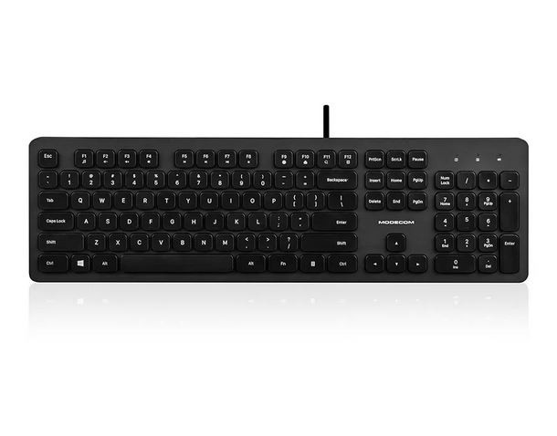 Klawiatura przewodowa Modecom MC-5200U Czarna 