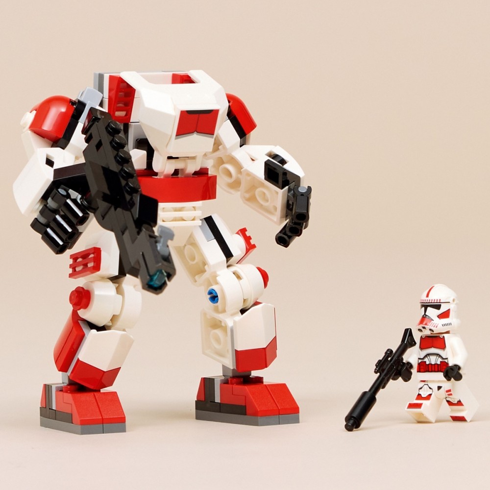 Klocki Star Wars 75448 Mech klona Shock Troopera