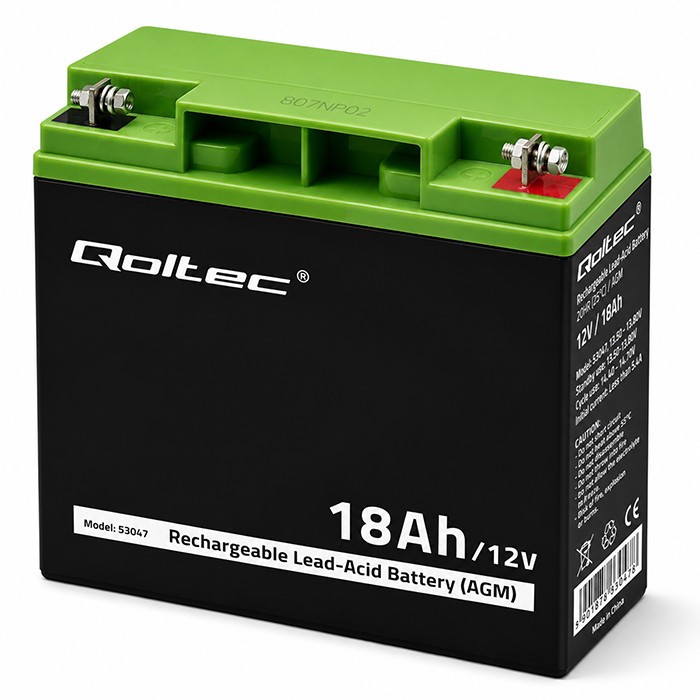 Akumulator AGM 12V | 18Ah | max. 270A 