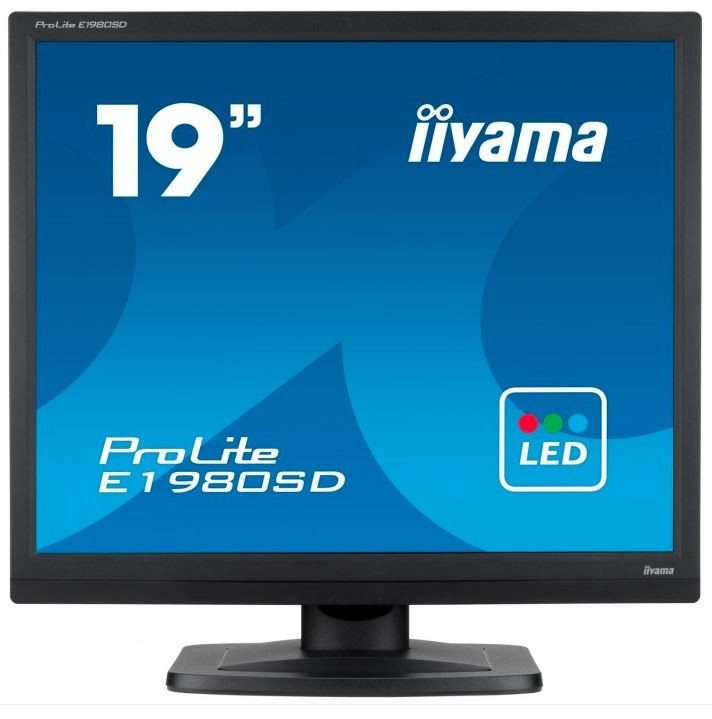 Monitor 19 cali ProLite E1980D-B1 VGA,DVI,5:4,TN,5ms,250cd 