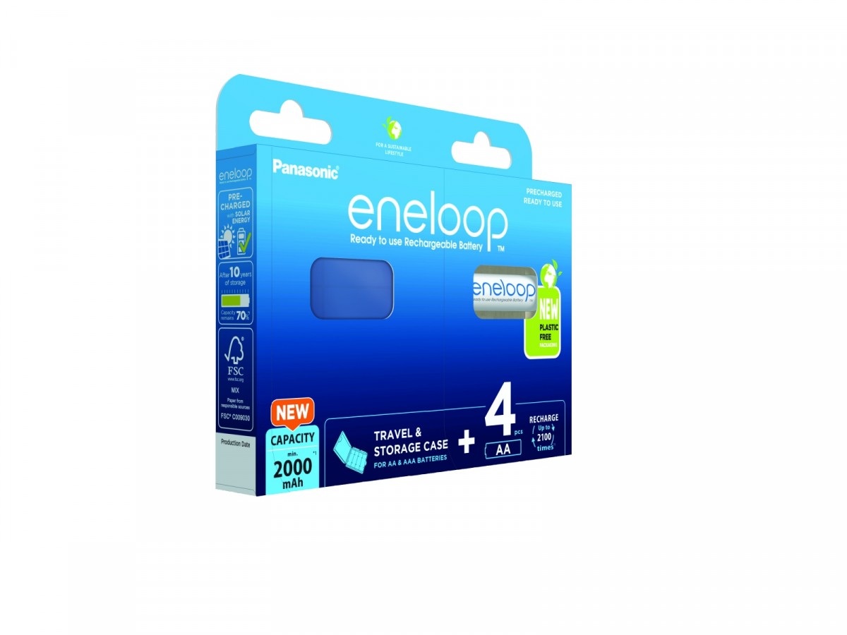 Akumulator Eneloop AA 2000 mAh 4 szt pudełko 