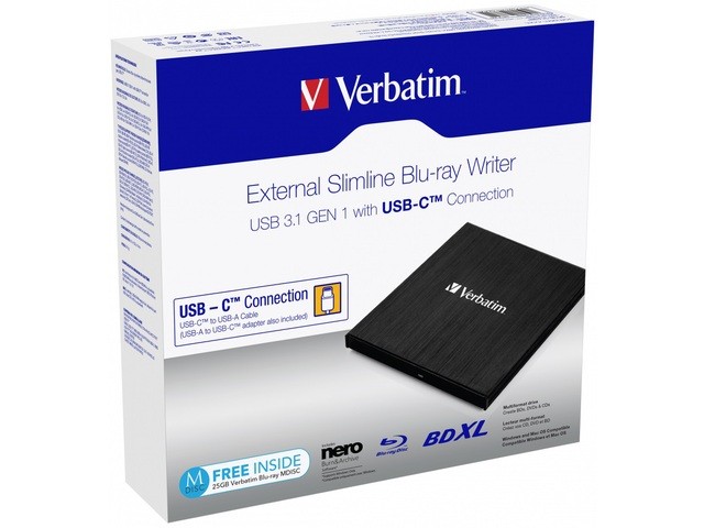 Nagrywarka BLU-RAY USB-C 3.1 zewnętrzna  43889