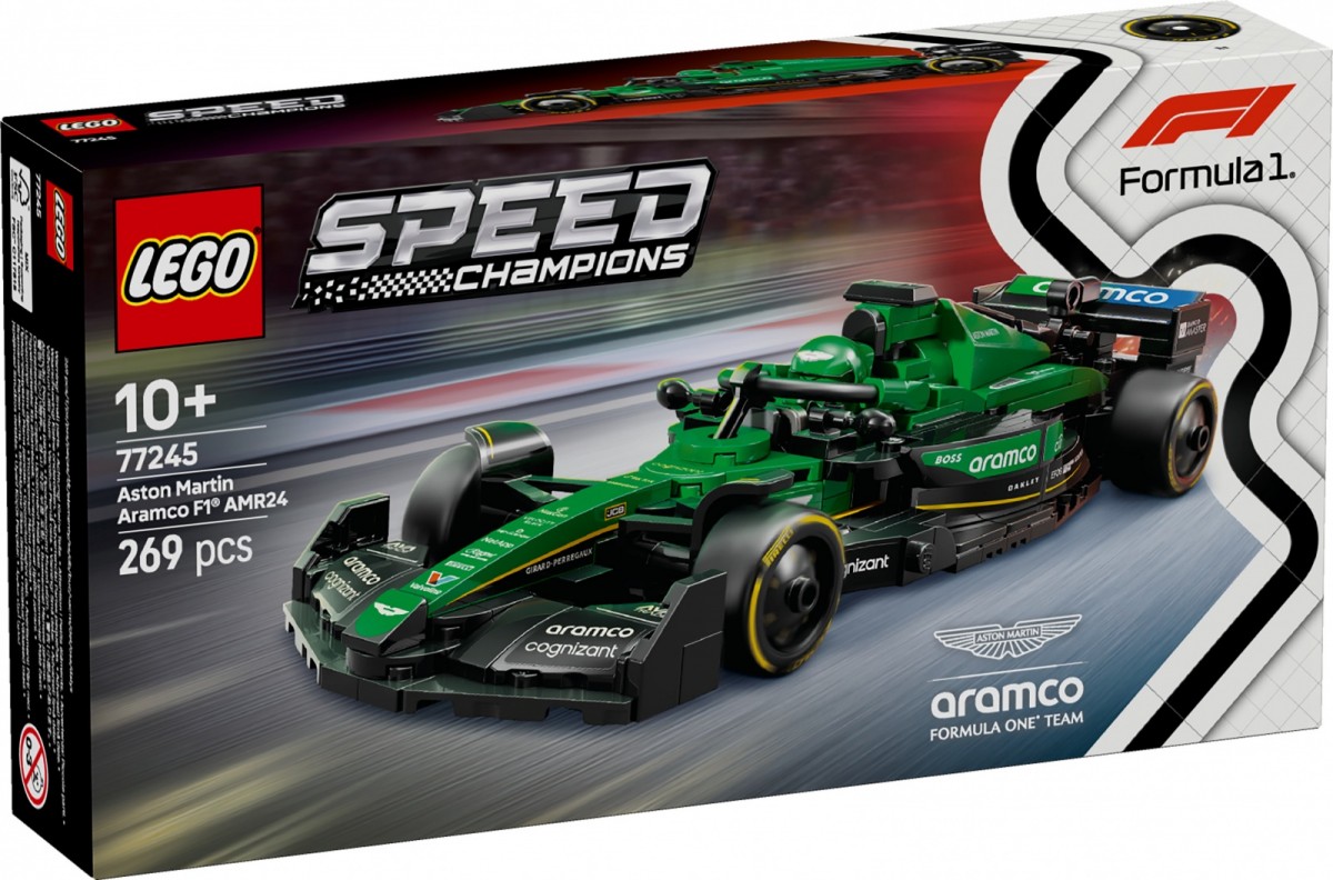 Klocki Speed Champions 77245 Bolid F1 Aston Martin Aramco AMR24 