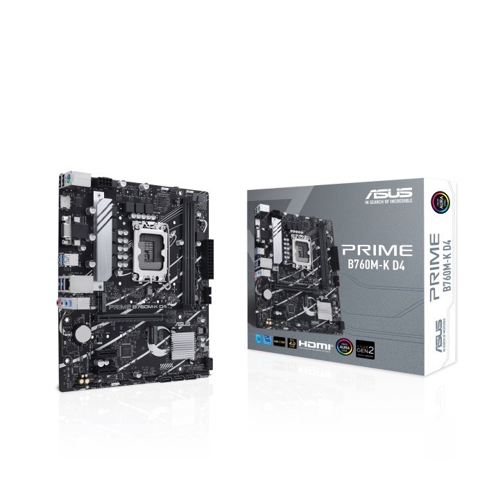Płyta główna PRIME B760M-K D4 s1700 DDR4 HDMI mATX 