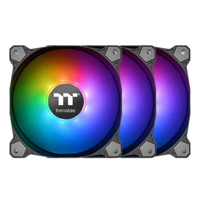 Wentylator Pure Plus 12 RGB TT Premium 3-pak (3x120mm, 500-1500 RPM) 