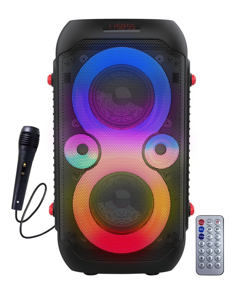 Głośnik BT FM LED RGB RYTHM 