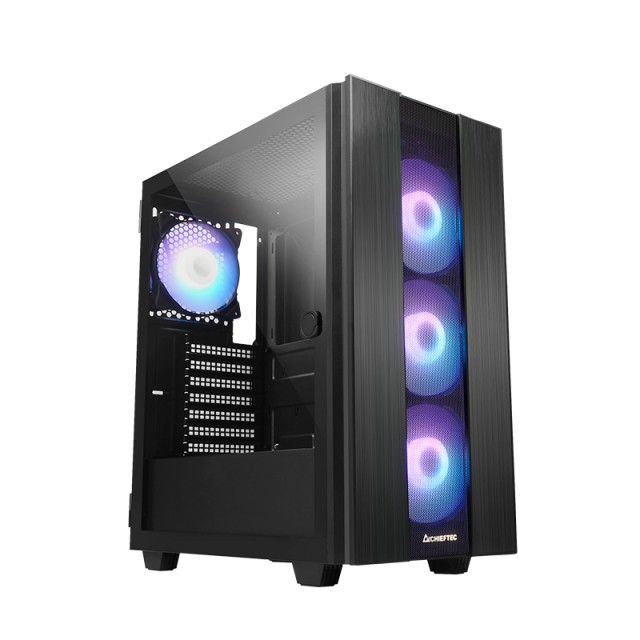 Obudowa GS-02B-OP Hunter 2 Midi Tower 4xRGB USBC 