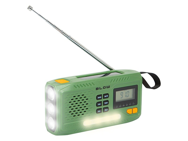 Radio przenośne RA13 AM/FM solarne