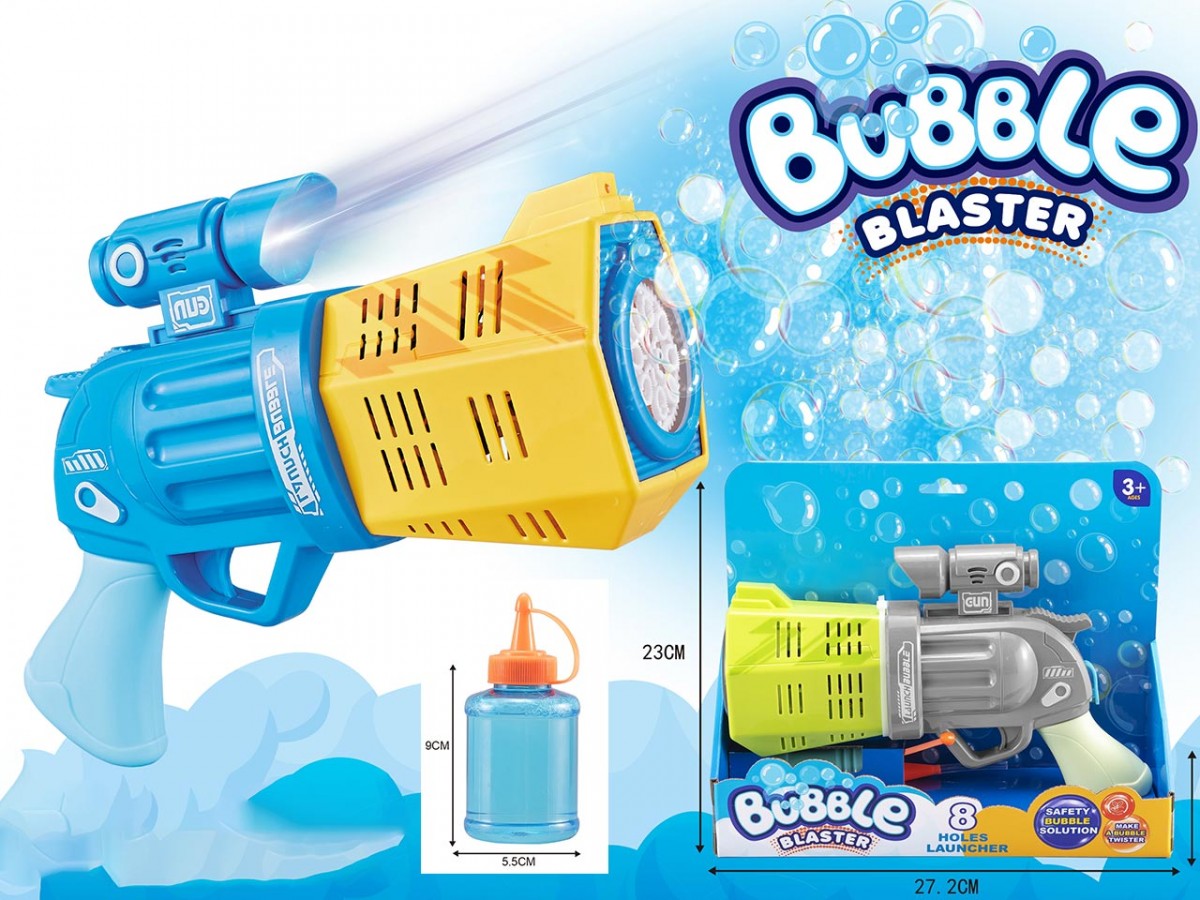Pistolet na bańki na baterie 