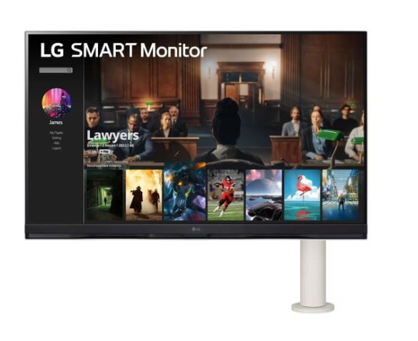 Monitor 32SQ780S-W 32 cale Smart 4K UHD webOS Ergo 