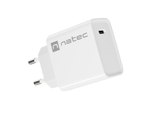 Ładowarka sieciowa Ribera 1x USB-C 20W Biała 