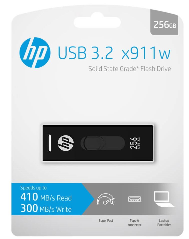 Pendrive 256GB HP USB 3.2 USB HPFD911W-256 