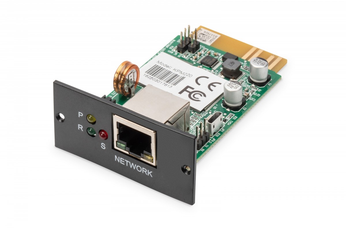 Moduł/karta SNMP i WEB do zasilaczy awaryjnych UPS z serii DN-17009x oraz DN-17010x