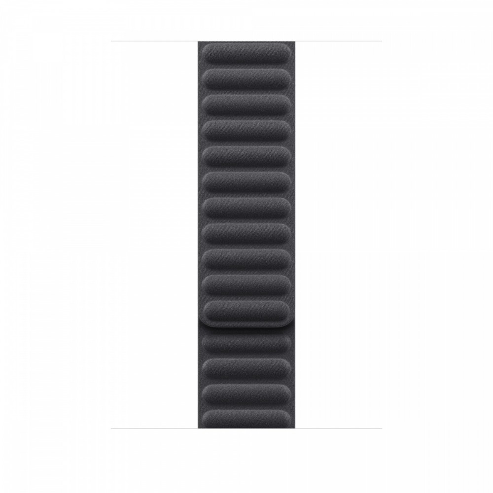 Pasek karbowany magnetyczny w kolorze czarnym do koperty 46 mm - rozmiar S/M