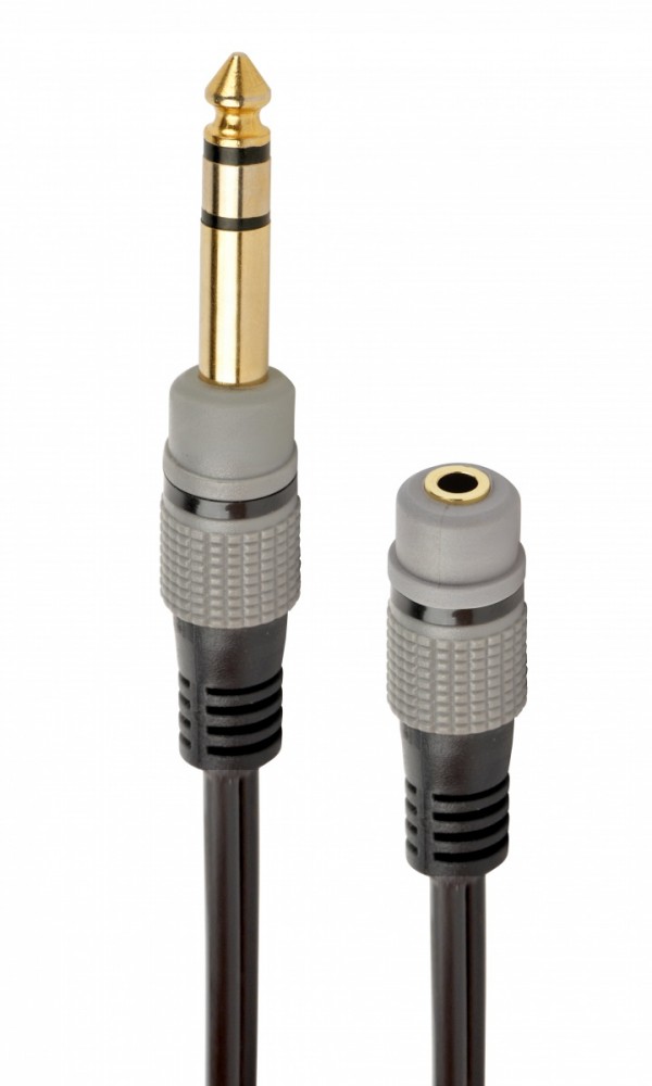Adapter audio kabel 0,2m od 3,5mm do 6,35mm 