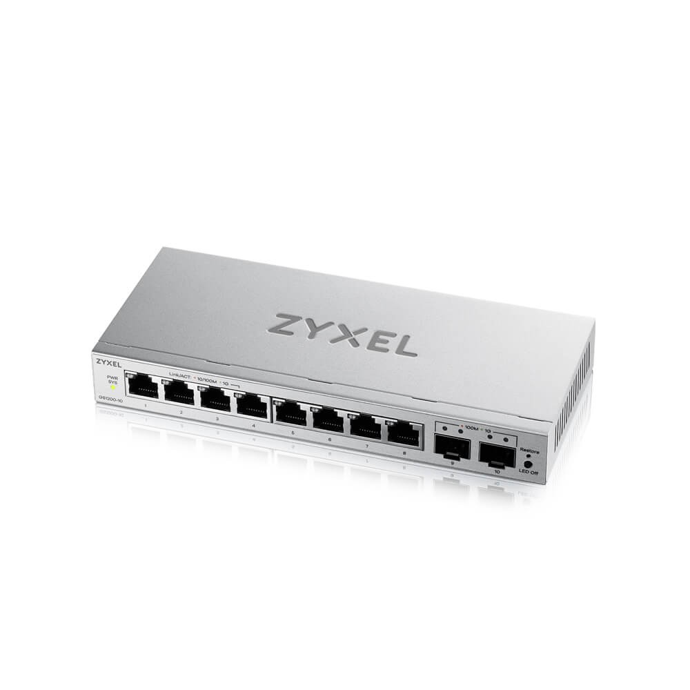 Przełącznik 8xGE 2XSFP GS1200-10V3-EU0101F 