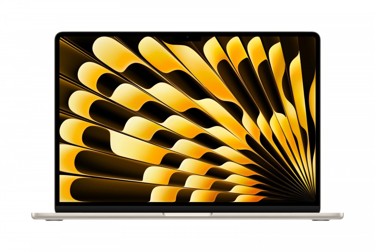 MacBook Air 15.3 cala: M4 10/10, 16GB, 512GB - Księżycowa Poświata