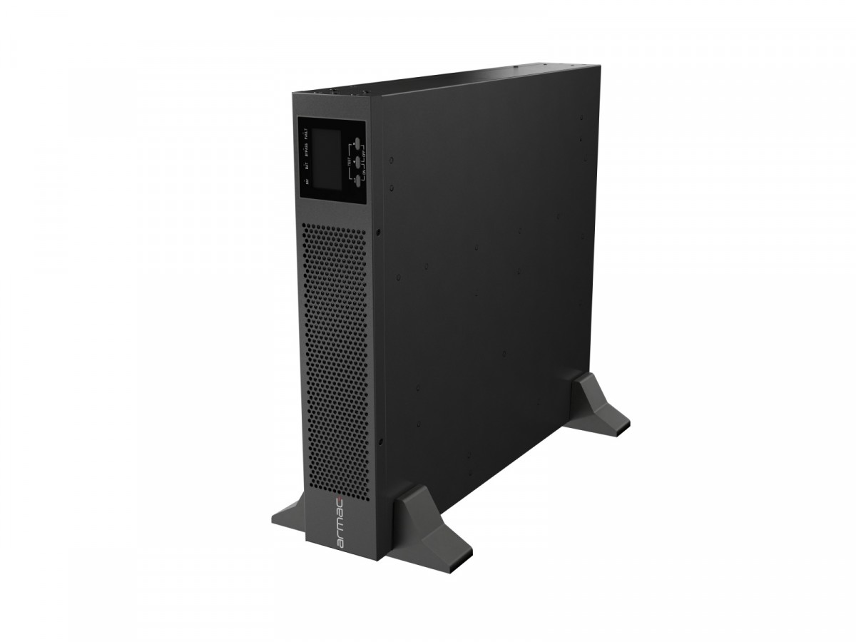 Zasilacz awaryjny UPS On-Line rack 3000VA 8xIEC C13 USB-B LCD metalowa obudowa    DUST-FREE 