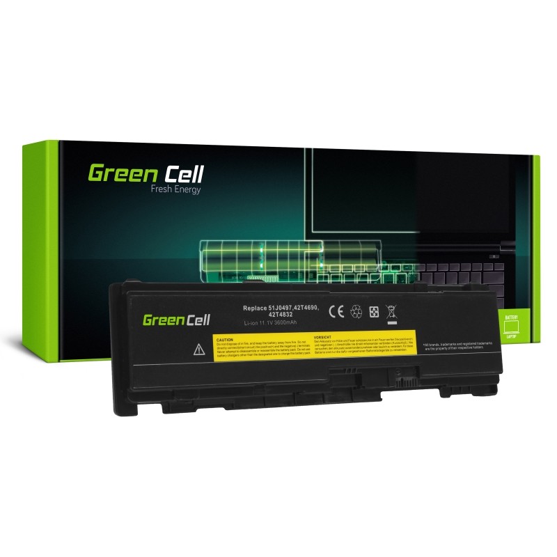 Bateria do Lenovo T400s 42T4688 11,1V 3,6Ah 