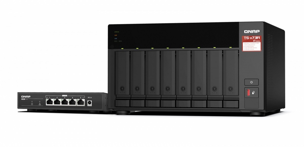 Zestaw TS-873A-SW5T  TS-873A-8G + QSW-1105-5T