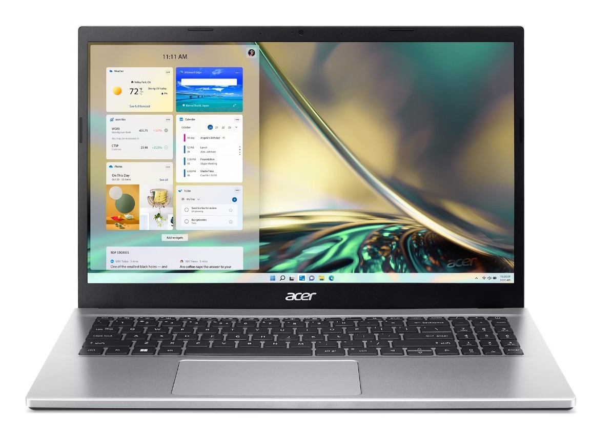 Laptop Aspire 3 i5-1235U 15.6 cala FHD 16GB DDR4 512GB SSD NoOS Srebrny