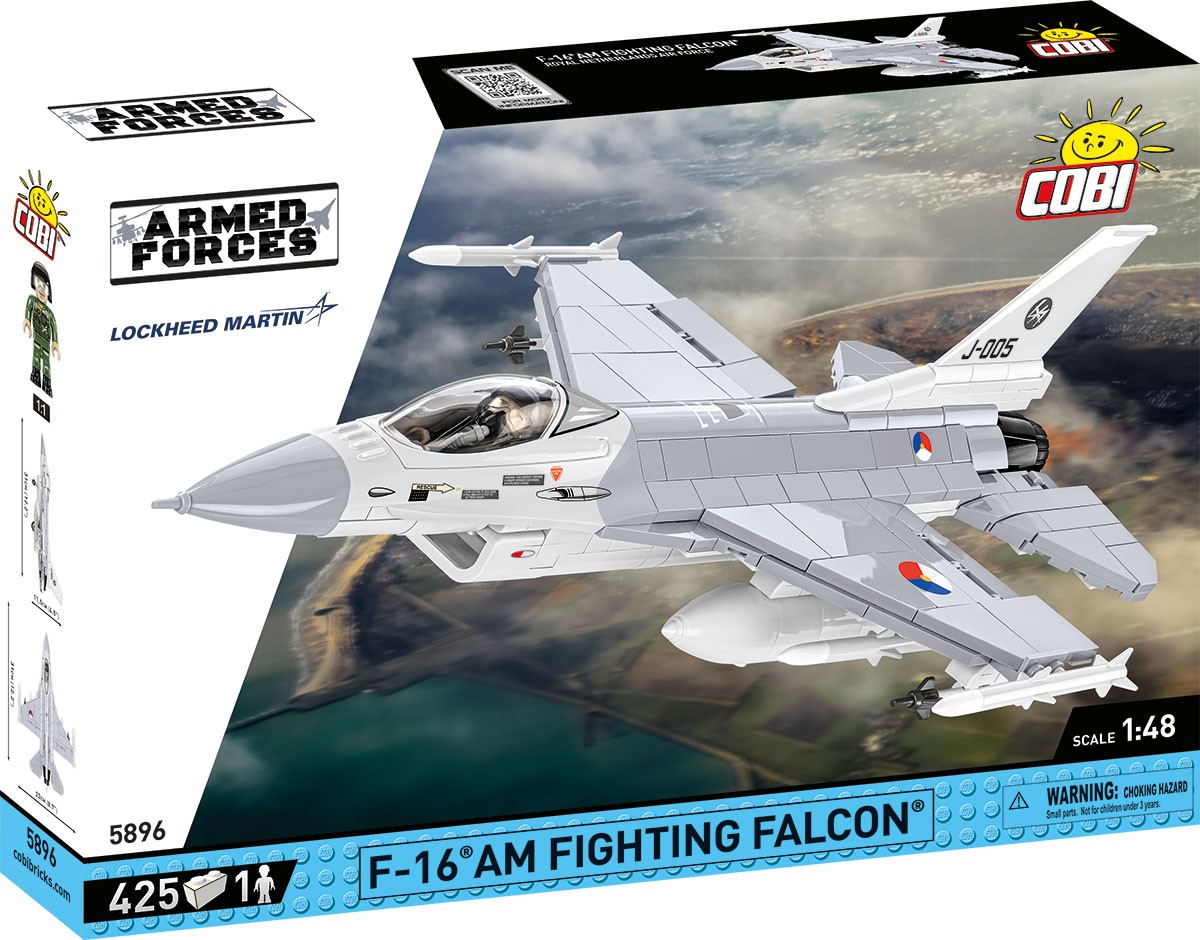 Klocki F-16 AM Fighting Falcon 425 klocków 