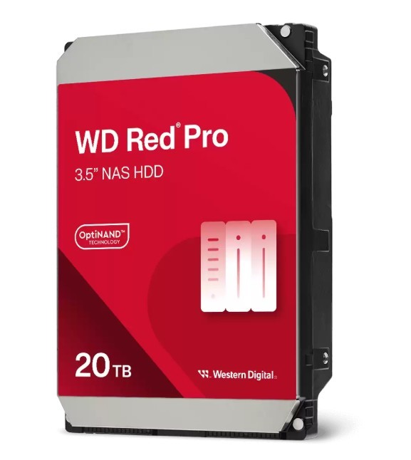Dysk HDD Red Pro 20TB 3,5'' 512MB/7200rpm WD202KFGX 