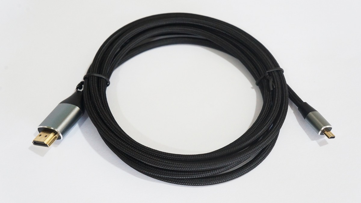 Kabel Micro HDMI - HDMI, v 2.1 M/M 